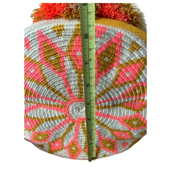 Original Colombian Wayuu Mochila Bucket Bag - Picture 5 of 7